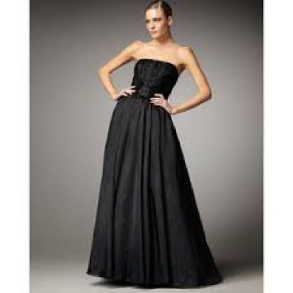 Aidan Manttox black dress
